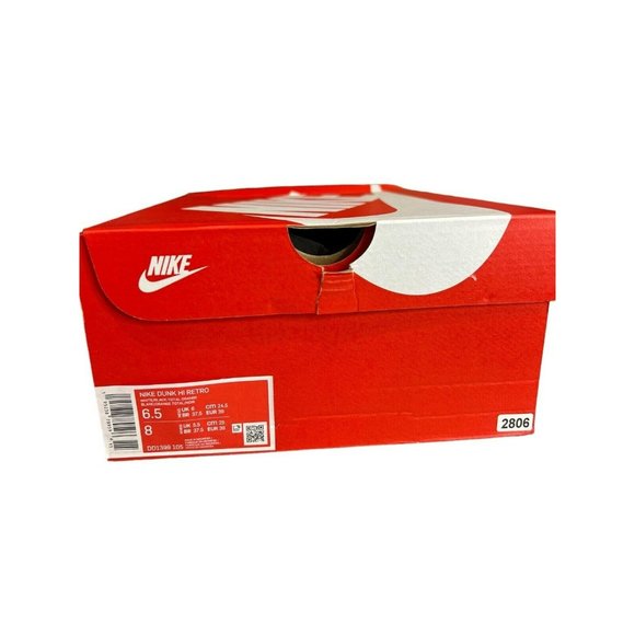 Nike Dunk High Retro Shoes Panda Black White W Sz 8/6.5 Men DD1399-105 Men's - Picture 7 of 8